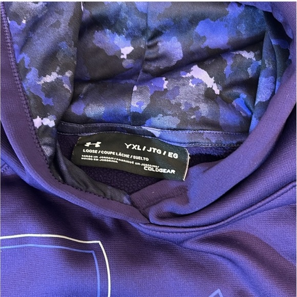 Boys UNDER ARMOR HOODIE - Picture 4 of 5